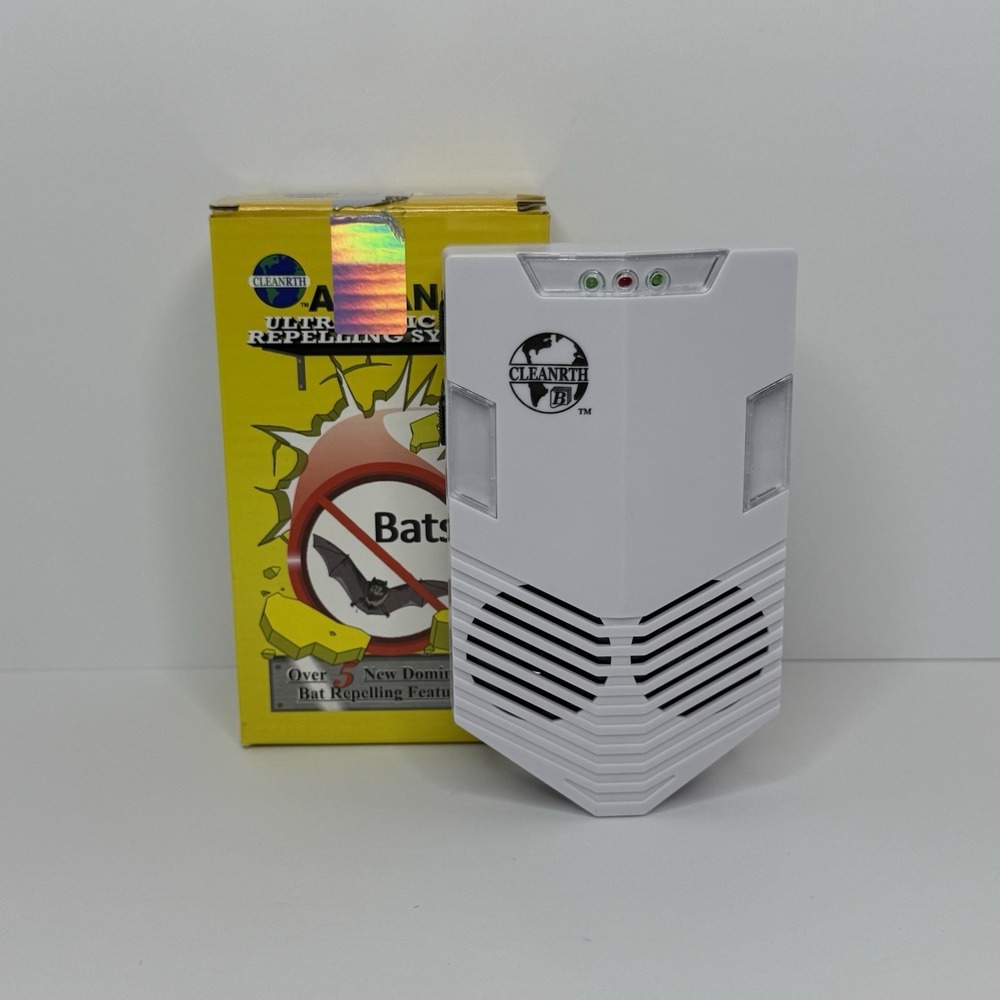 Cleanrth CB006 Advanced Ultrasonic Bat Repelling System Tested Working